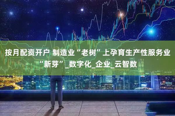 按月配资开户 制造业“老树”上孕育生产性服务业“新芽”_数字化_企业_云智数