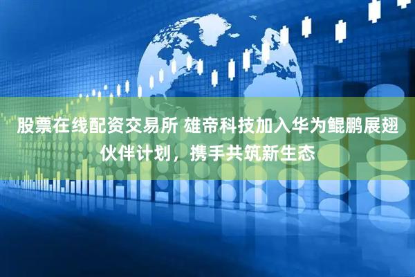 股票在线配资交易所 雄帝科技加入华为鲲鹏展翅伙伴计划，携手共筑新生态